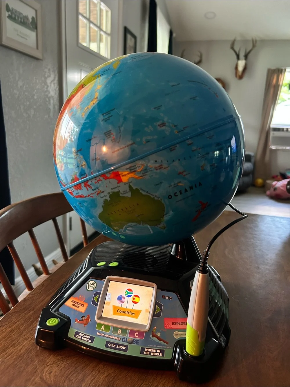 Leapfrog Interactive Kids Globe - Blue Educational World Explorer